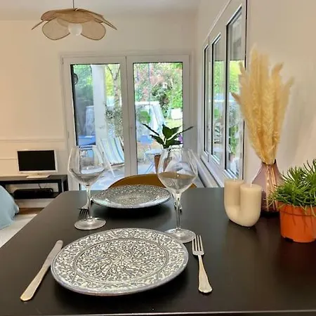 아파트 Studio Cosy Proche De Paris Avec Piscine